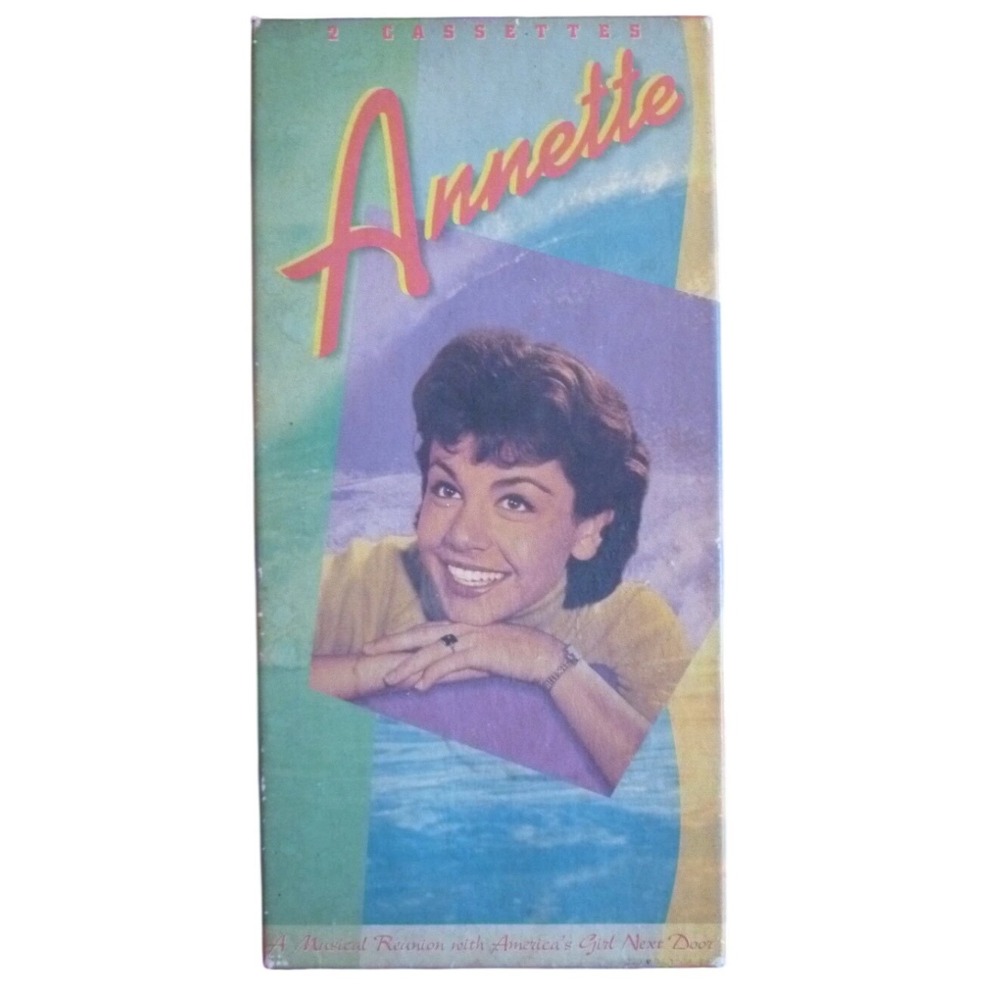VTG Annette Funicello 2 Cassette‎ Musical Reunion America's Girl Next Door